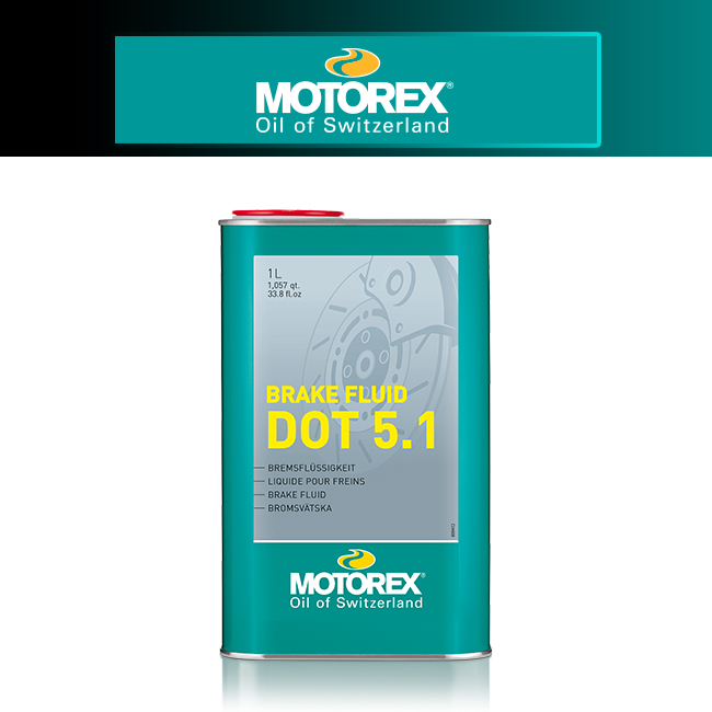 [MOTOREX] 모토렉스 오토바이 브레이크 액 BRAKE FLUID DOT 5.1 1L